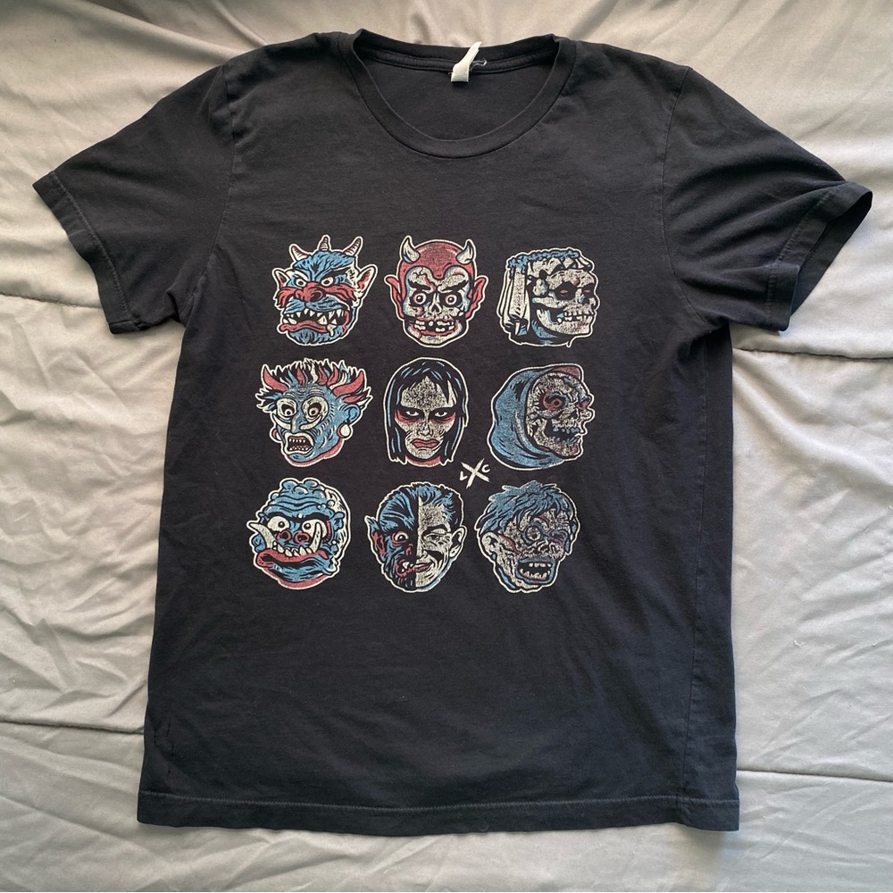 Monster Halloween Masks Tee
